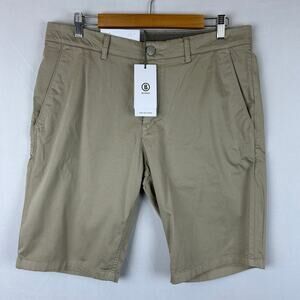 Bogner Miami Khaki Shorts Fade Out Finish 11" Inseam Men's Size 50 or US 36